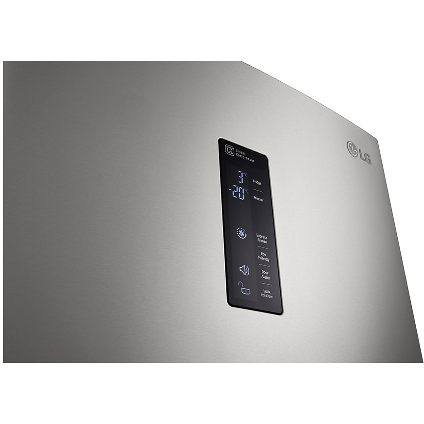 GBB60NSYXE LG frigorifero combinato Total NoFrost 343 litri classe A+++ inox