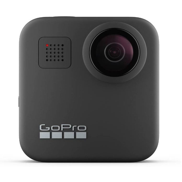 Go Pro Max CHDHZ-202 Fotocamera Digitale Impermeabile 360 Con Stabilizzazione Infrangibile Touch Screen e Controllo Vocale Colore Nero