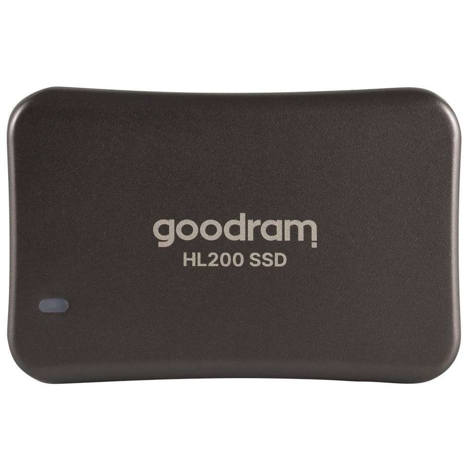 Goodram SSDPR-HL200-01T unità esterna a stato solido Memoria 1,02 TB USB tipo-C 3.2 Gen 2 (3.1 Gen 2) Colore Grigio