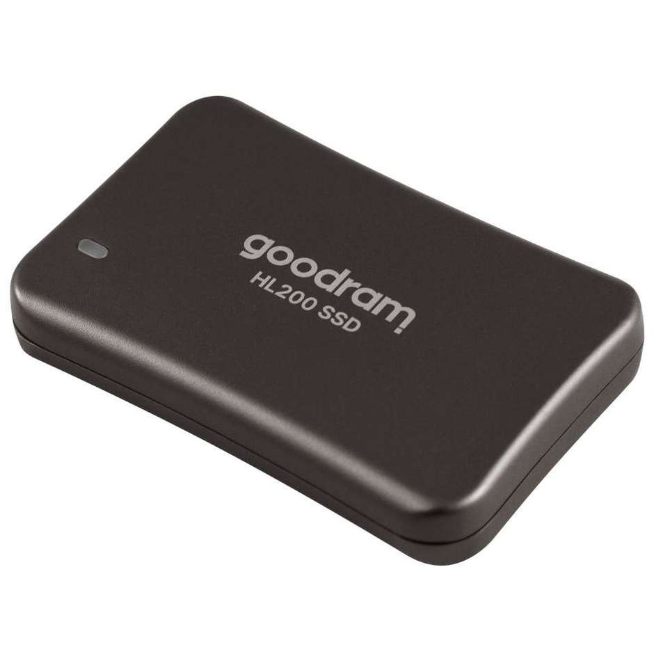 Goodram SSDPR-HL200-01T unità esterna a stato solido Memoria 1,02 TB USB tipo-C 3.2 Gen 2 (3.1 Gen 2) Colore Grigio