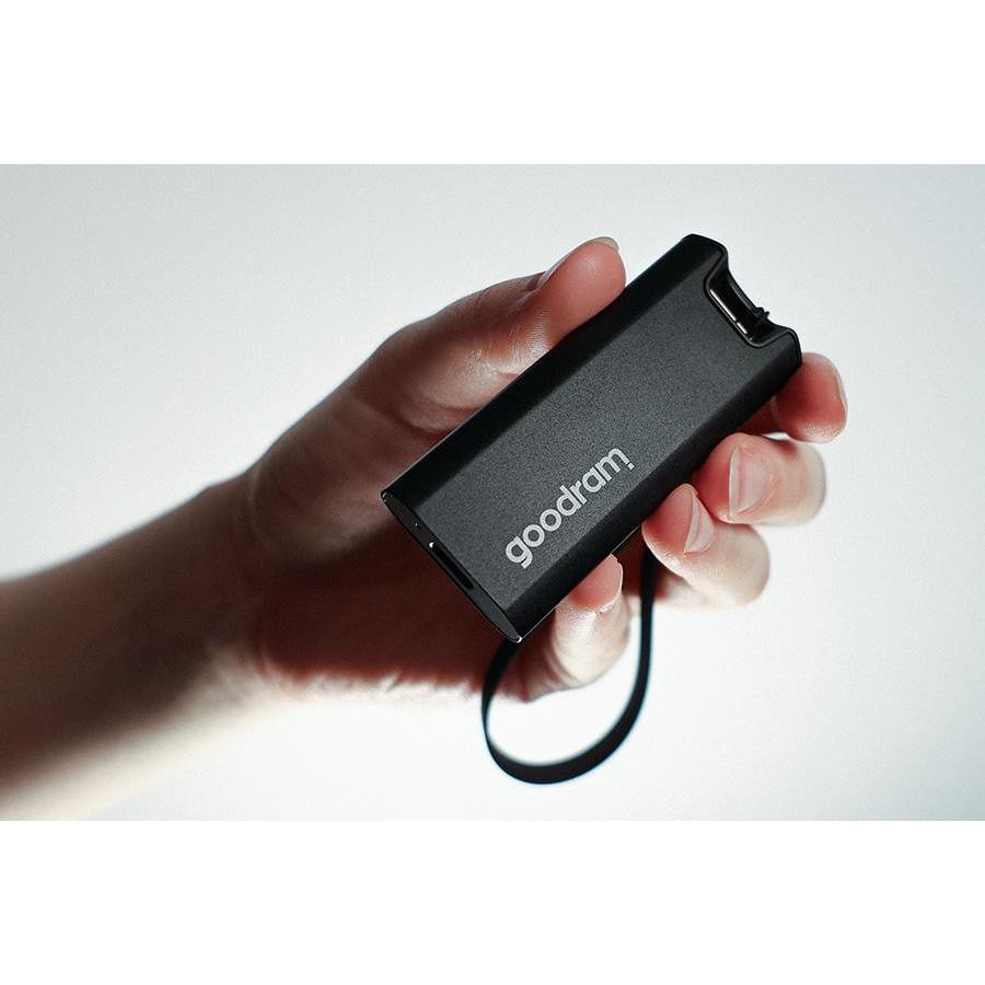 Goodram SSDR-GMRE-02T-K0 SSD Esterno 2TB USB 3.2 Nero