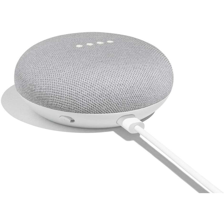 Google Home Mini Speaker con assistente google Wifi USB Android colore Bianco,Grigio