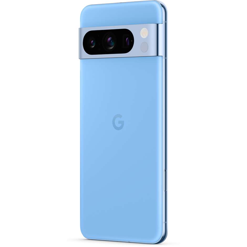 Google Pixel 8 Pro Smartphone 5G 6.7" OLED Ram 12 GB Memoria 128 GB Android Colore Azzurro cielo