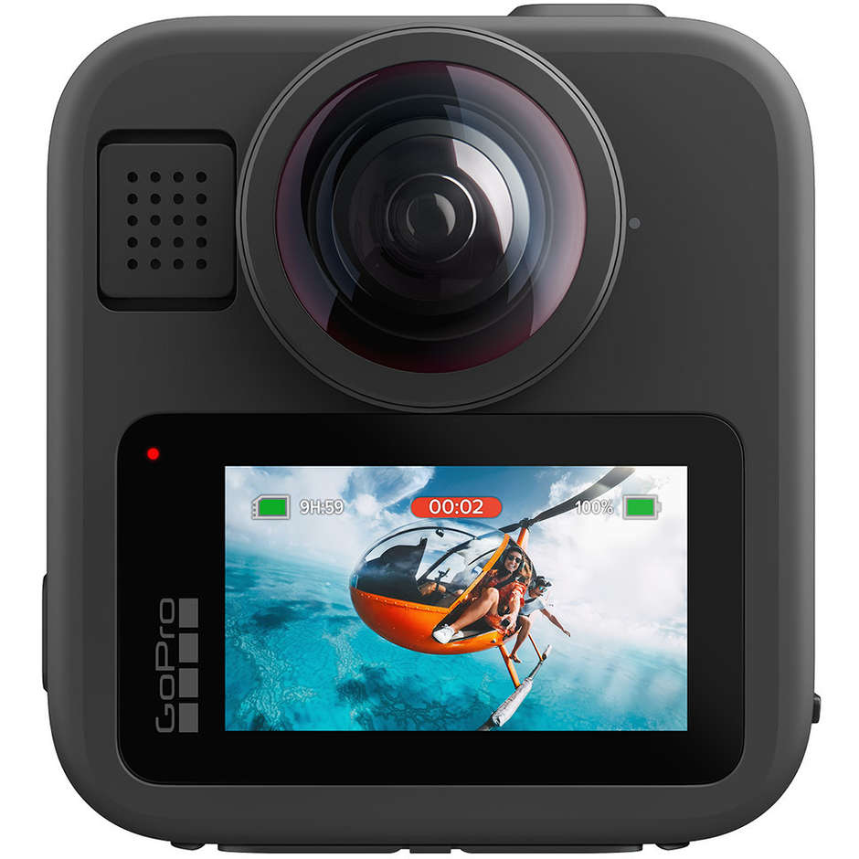 GoPro MAX 2 CHDHZ-311-RW Action Cam 360° 8K 29,5 MP Wi-Fi Bluetooth Nero