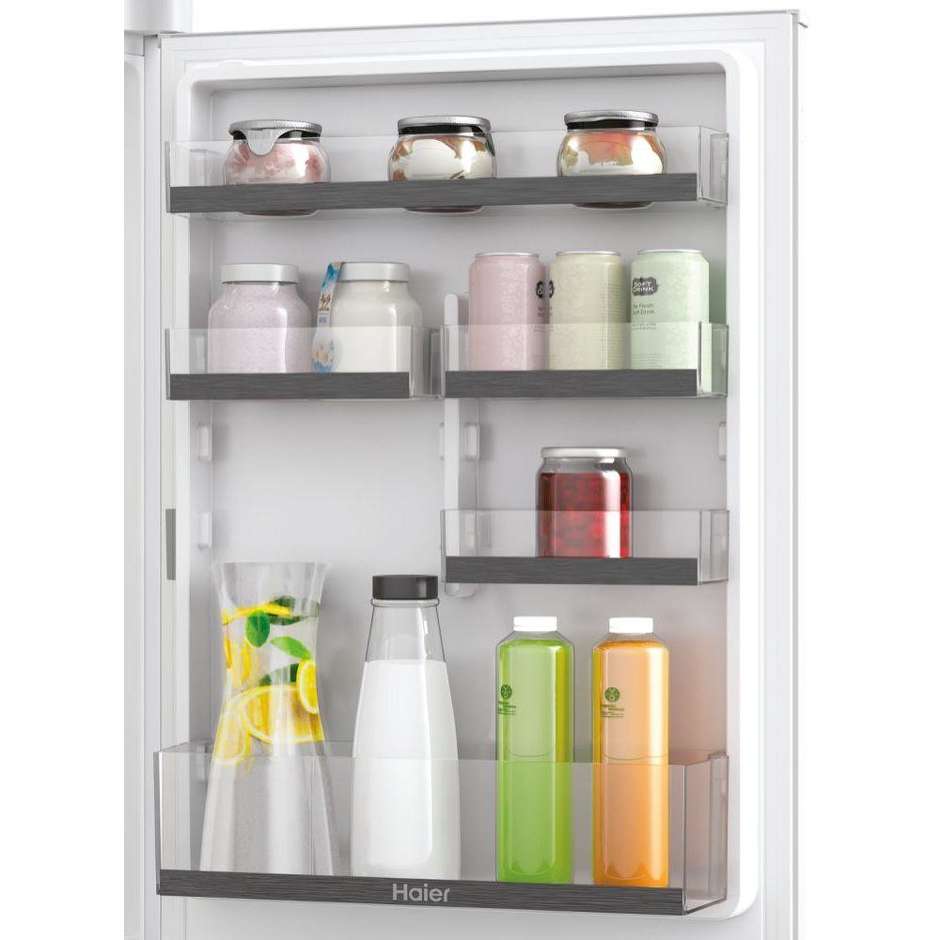 Haier 2D 55 Serie 6 HBW5518D Frigorifero Combinato da Incasso Air Surround 248 L Classe D Bianco