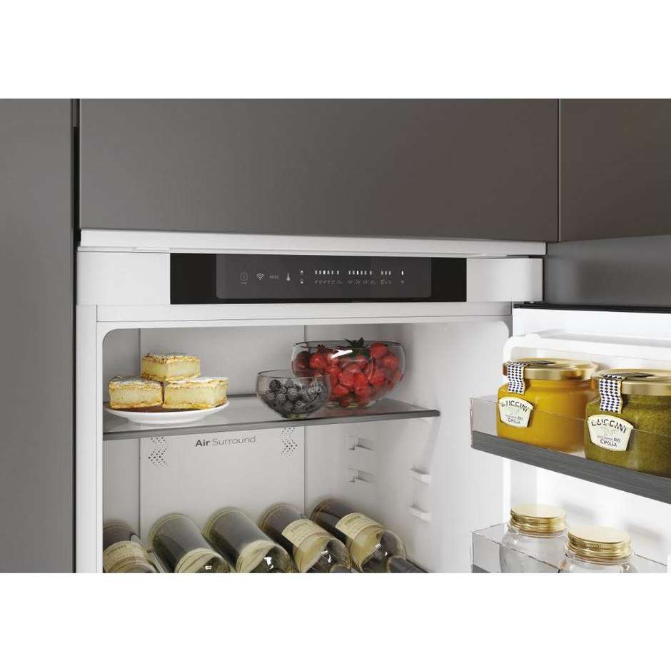 Haier 2D 55 Serie 6 HBW5518D Frigorifero Combinato da Incasso Air Surround 248 L Classe D Bianco
