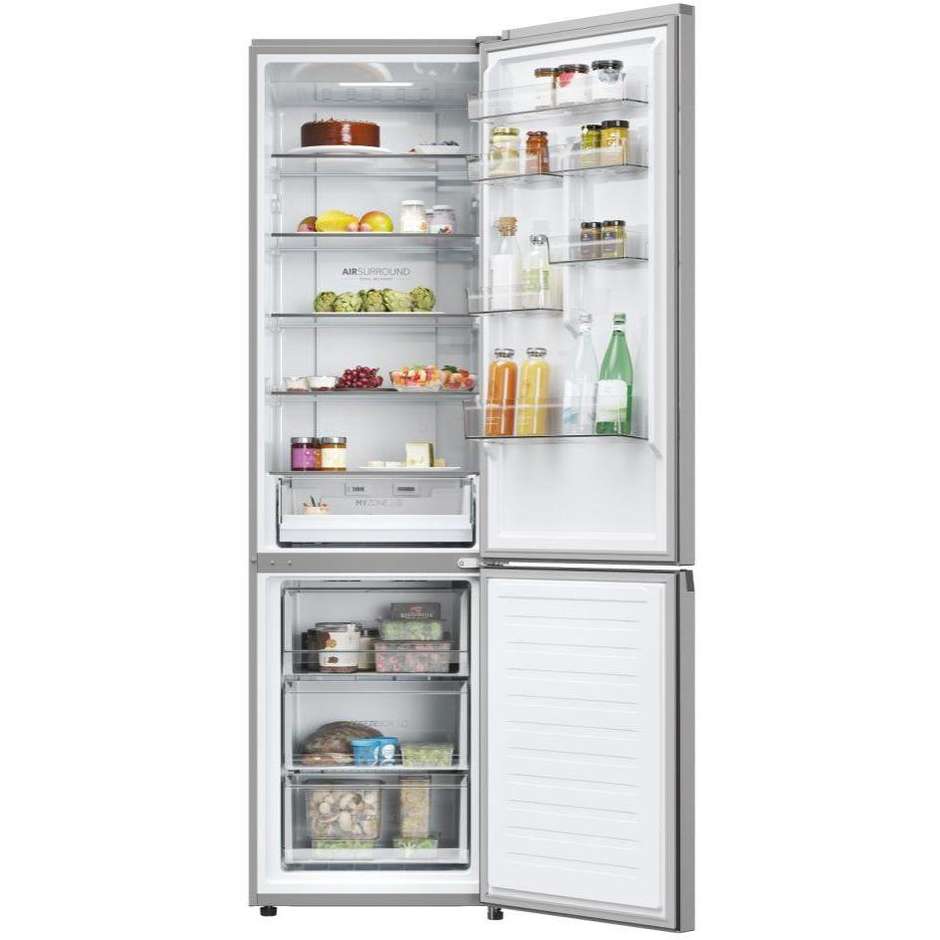 Haier 2D 60 Serie 3 HDPW3620CNPK Frigorifero Libera installazione Capacita 406 L Classe C Colore Acciaio inox