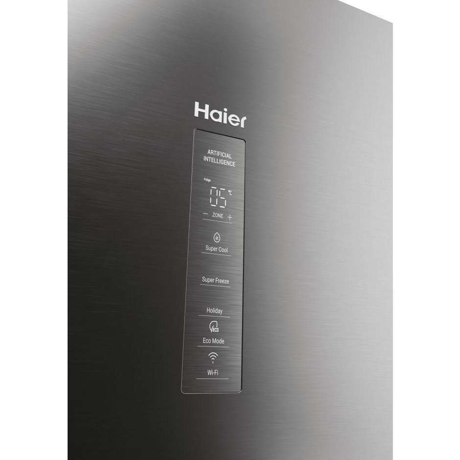 Haier 2D 60 Serie 3 HDPW3620CNPK Frigorifero Libera installazione Capacita 406 L Classe C Colore Acciaio inox