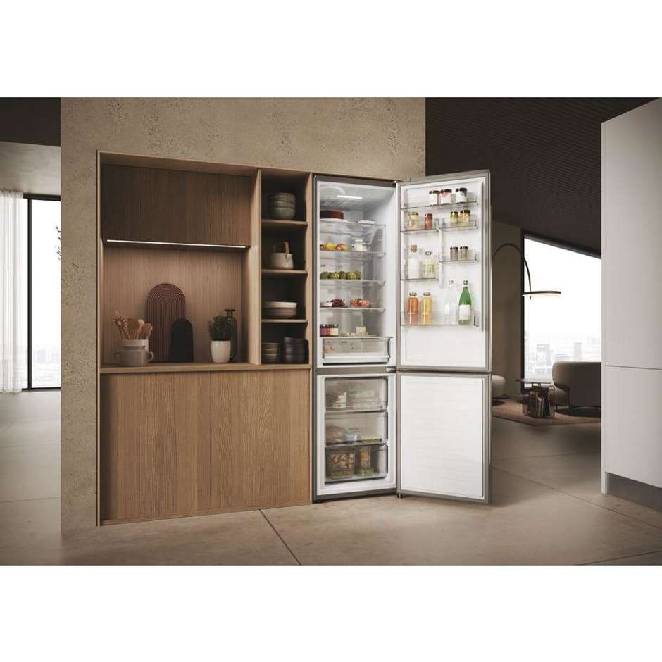 Haier 2D 60 Serie 3 HDPW3620CNPK Frigorifero Libera installazione Capacita 406 L Classe C Colore Acciaio inox