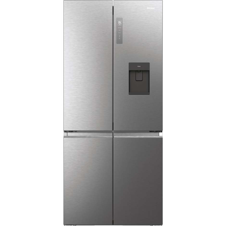 Haier Cube 83 Serie 7 HCW7819EHMP Frigorifero side-by-side Libera installazione Capacita 536 Lt Classe E Colore Platino, Acciaio inox