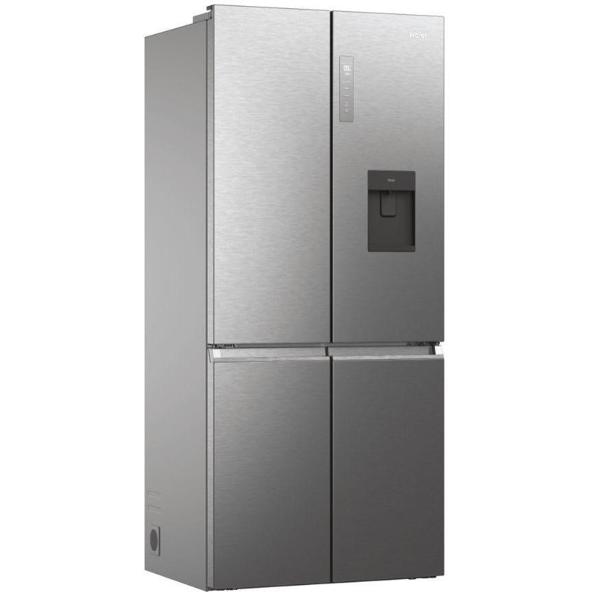 Haier Cube 83 Serie 7 HCW7819EHMP Frigorifero side-by-side Libera installazione Capacita 536 Lt Classe E Colore Platino, Acciaio inox