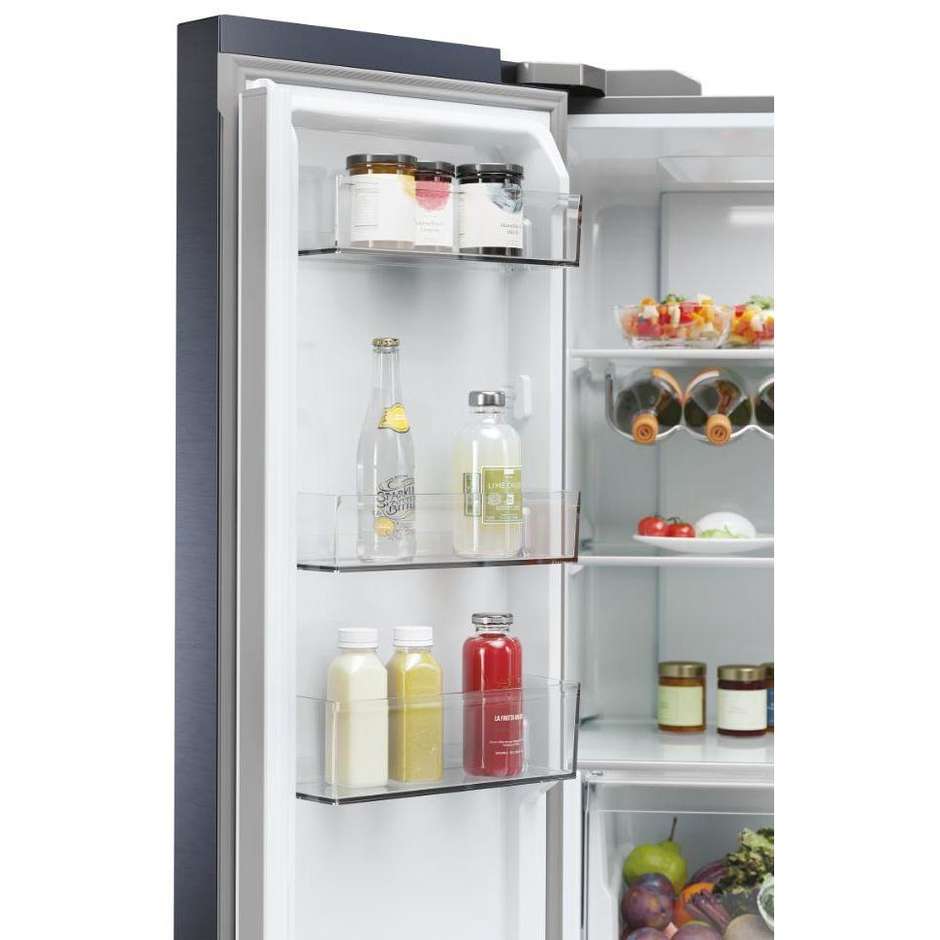 Haier Cube 90 Serie 5 HCR5919EHMB Frigorifero side-by-side Libera installazione Capacità 528 Lt Classe E Colore Nero
