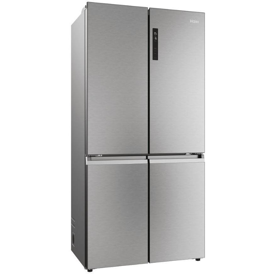 Haier Cube 90 Serie 5 HCR5919ENMP Frigorifero side-by-side Libera installazione Capacita 528 Lt Classe E Colore Acciaio inox