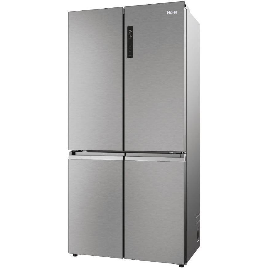 Haier Cube 90 Serie 5 HCR5919ENMP Frigorifero side-by-side Libera installazione Capacita 528 Lt Classe E Colore Acciaio inox