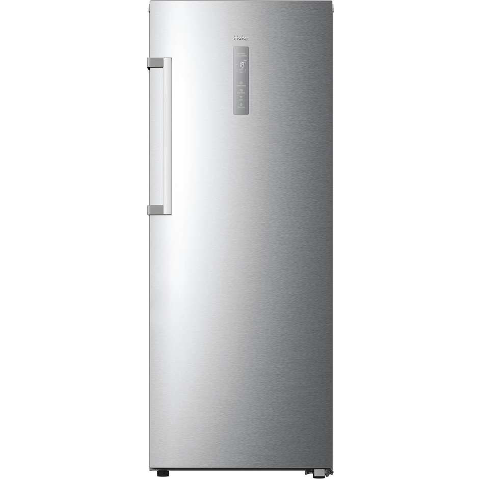 Haier H4F226SEH1 Congelatore verticale Capacita 226 Lt Classe E Colore Acciaio inox