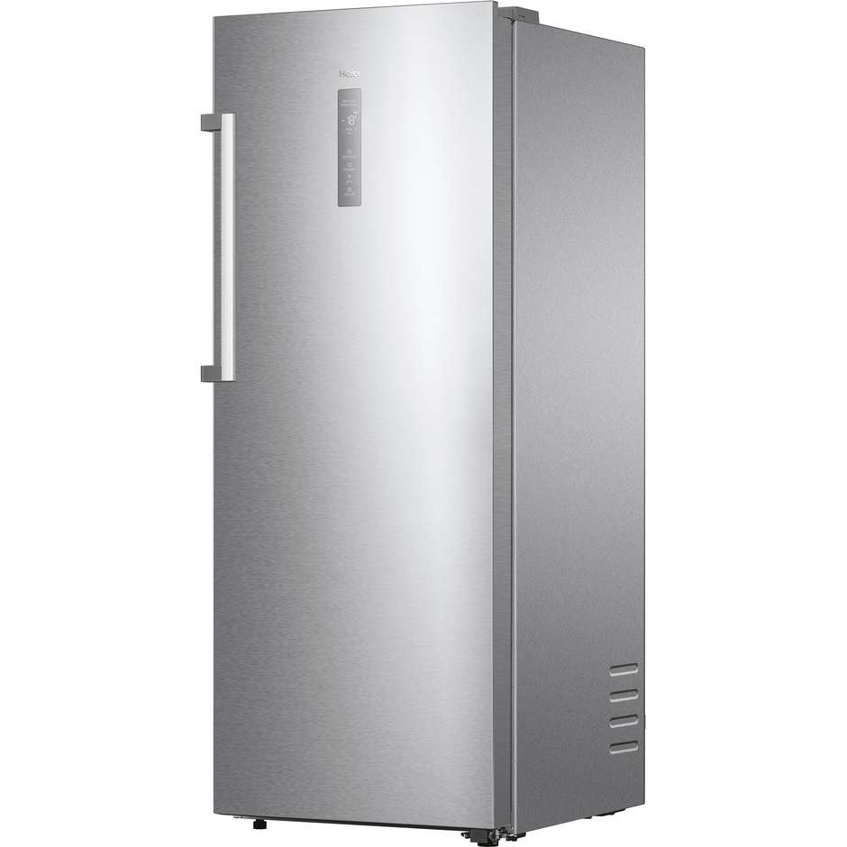 Haier H4F226SEH1 congelatore verticale No Frost 226 L finitura inox, classe E