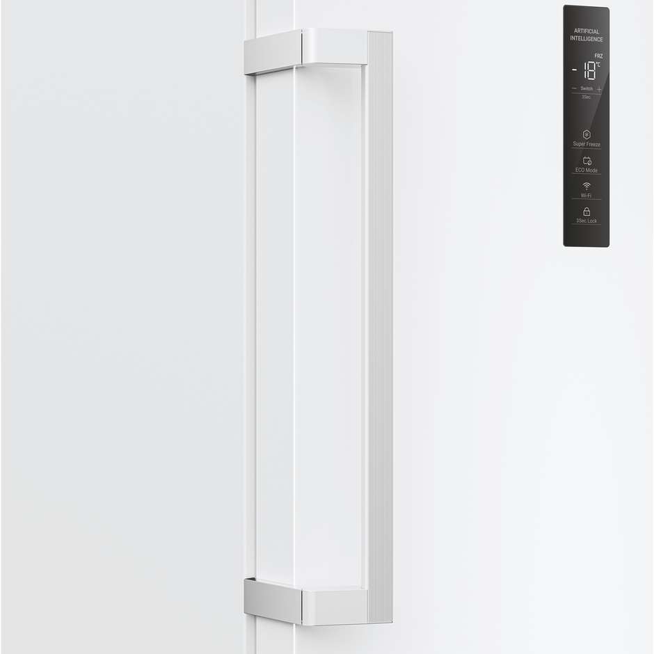 Haier H4F226WEH1 Congelatore verticale Libera installazione Capacita 226 Lt Classe E Colore Bianco