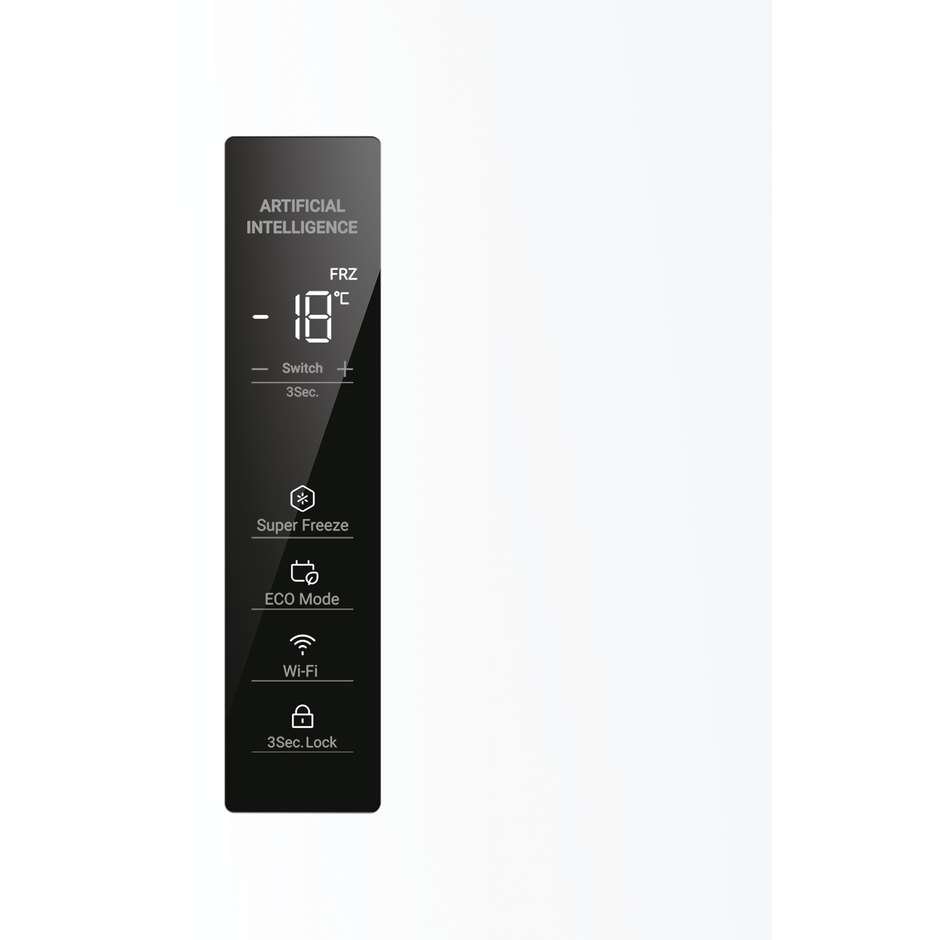Haier H4F226WEH1 Congelatore verticale Libera installazione Capacita 226 Lt Classe E Colore Bianco