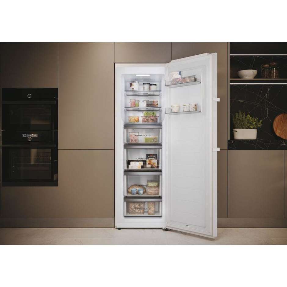 Haier H4F272WEH1 Congelatore Verticale a Cassetti 272 Litri Classe E Bianco