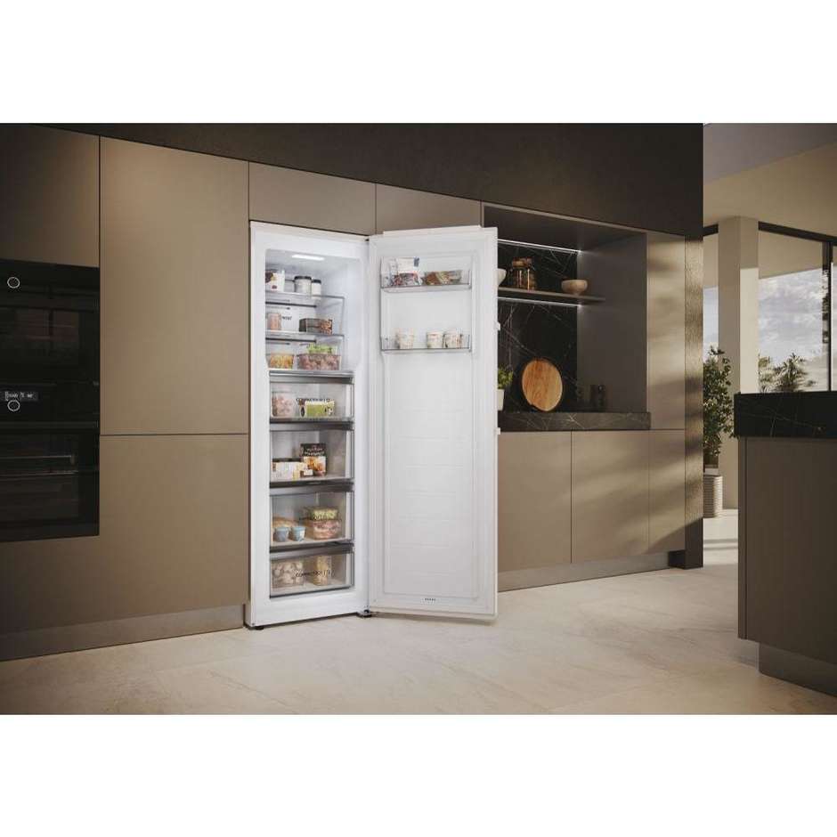 Haier H4F272WEH1 Congelatore Verticale a Cassetti 272 Litri Classe E Bianco