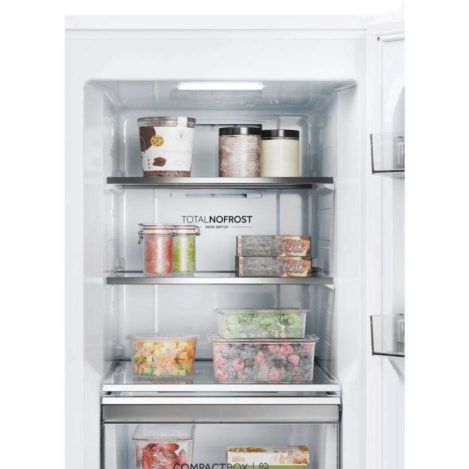 Haier H4F272WEH1 Congelatore Verticale Total No Frost InstaSwitch 276 L Classe E Bianco