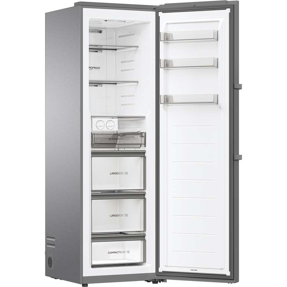 Haier H4F306SDH1 Congelatore Verticale Capacita 301 Lt Classe D Colore Silver