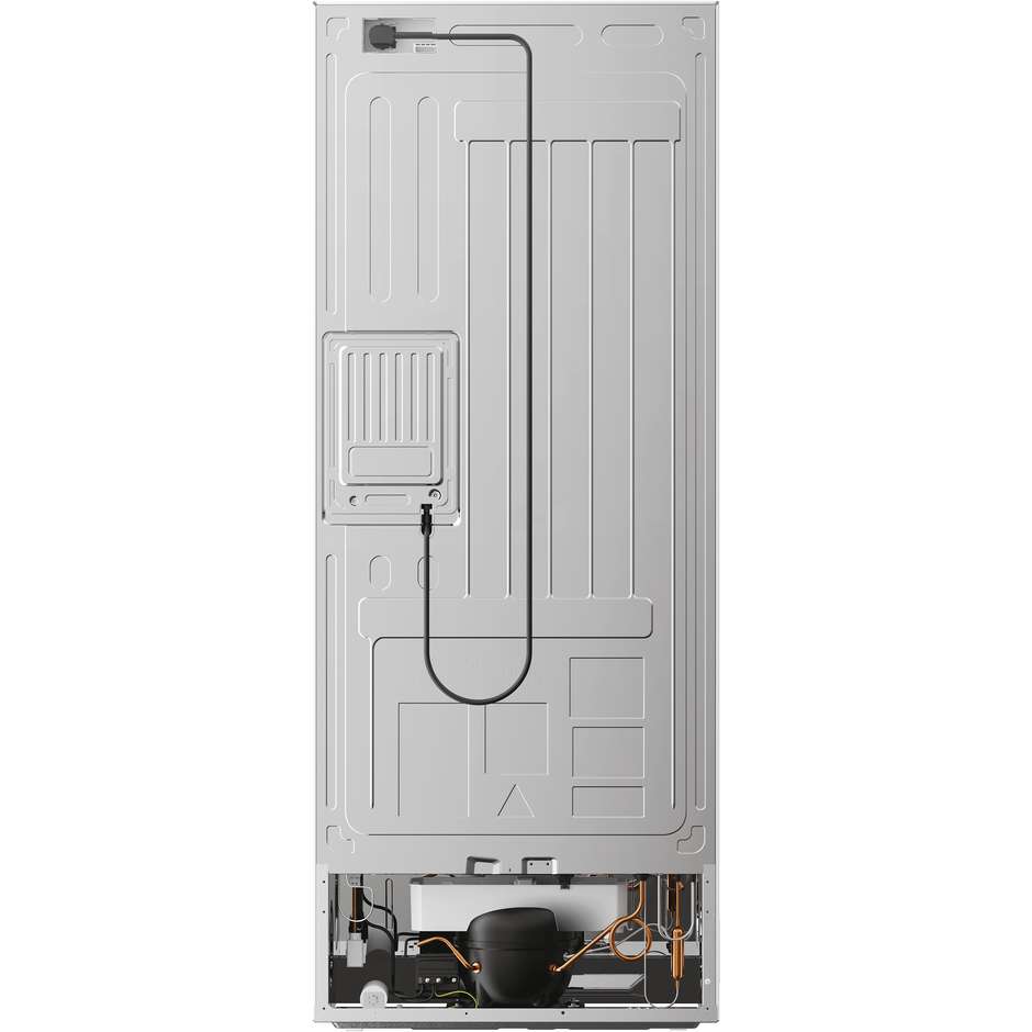 Haier H4F306SDH1 Congelatore Verticale Capacita 301 Lt Classe D Colore Silver