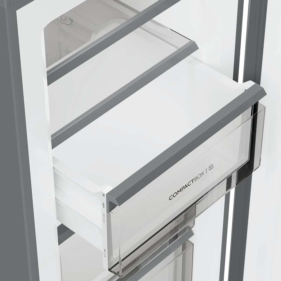 Haier H4F306SDH1 Congelatore Verticale Capacita 301 Lt Classe D Colore Silver