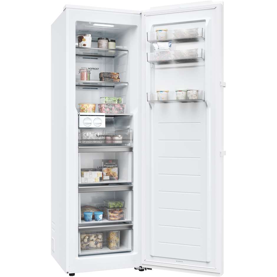 Haier H4F306WDH1 Congelatore Verticale a Cassetti 301 Litri Classe D Bianco