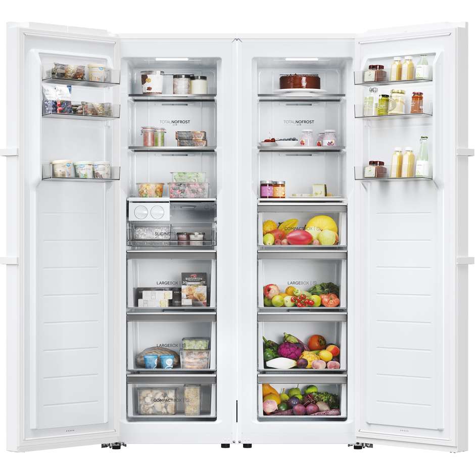 Haier H4F306WDH1 Congelatore Verticale a Cassetti 301 Litri Classe D Bianco