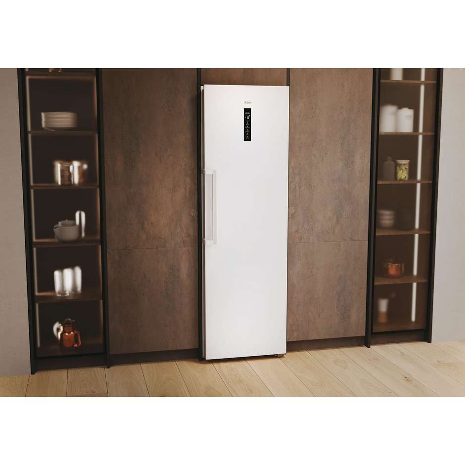Haier H4F306WDH1 Congelatore Verticale Total No Frost InstaSwitch 301 L Classe D Bianco