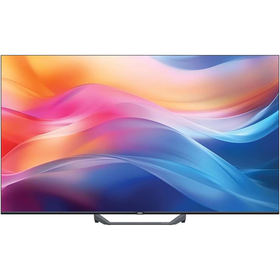Haier H50S80FUX TV 50" 4K QLED 120 Hz Nero