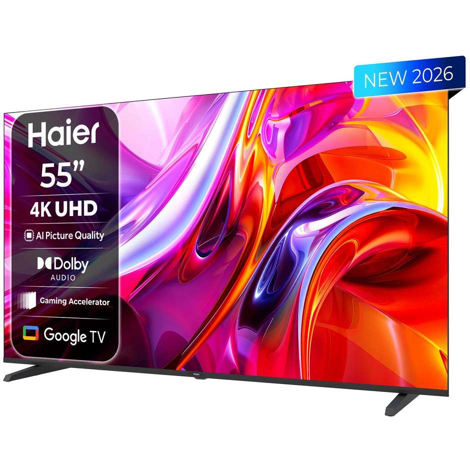 Haier H55K85GUX Smart TV 55" 4K Ultra HD LED Nero