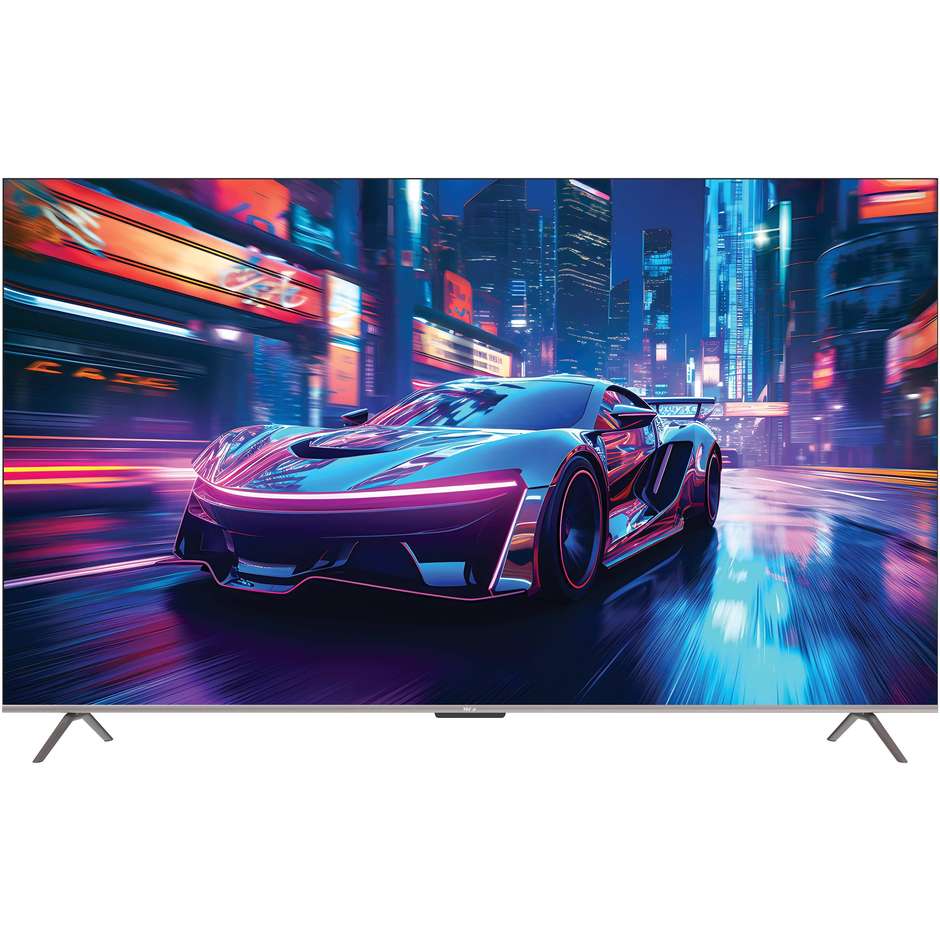 Haier H85Q80FUX TV Smart QLED 85" 4K Ultra HD 120 Hz Google TV Grigio
