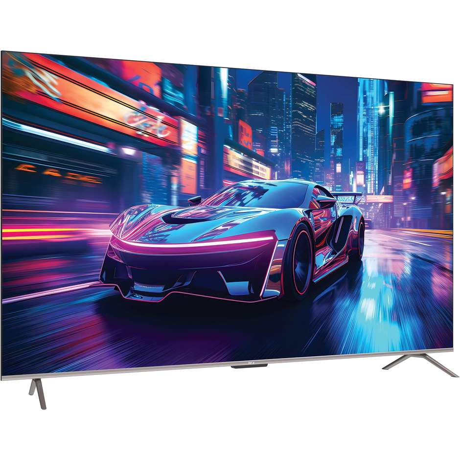 Haier H85Q80FUX TV Smart QLED 85" 4K Ultra HD 120 Hz Google TV Grigio