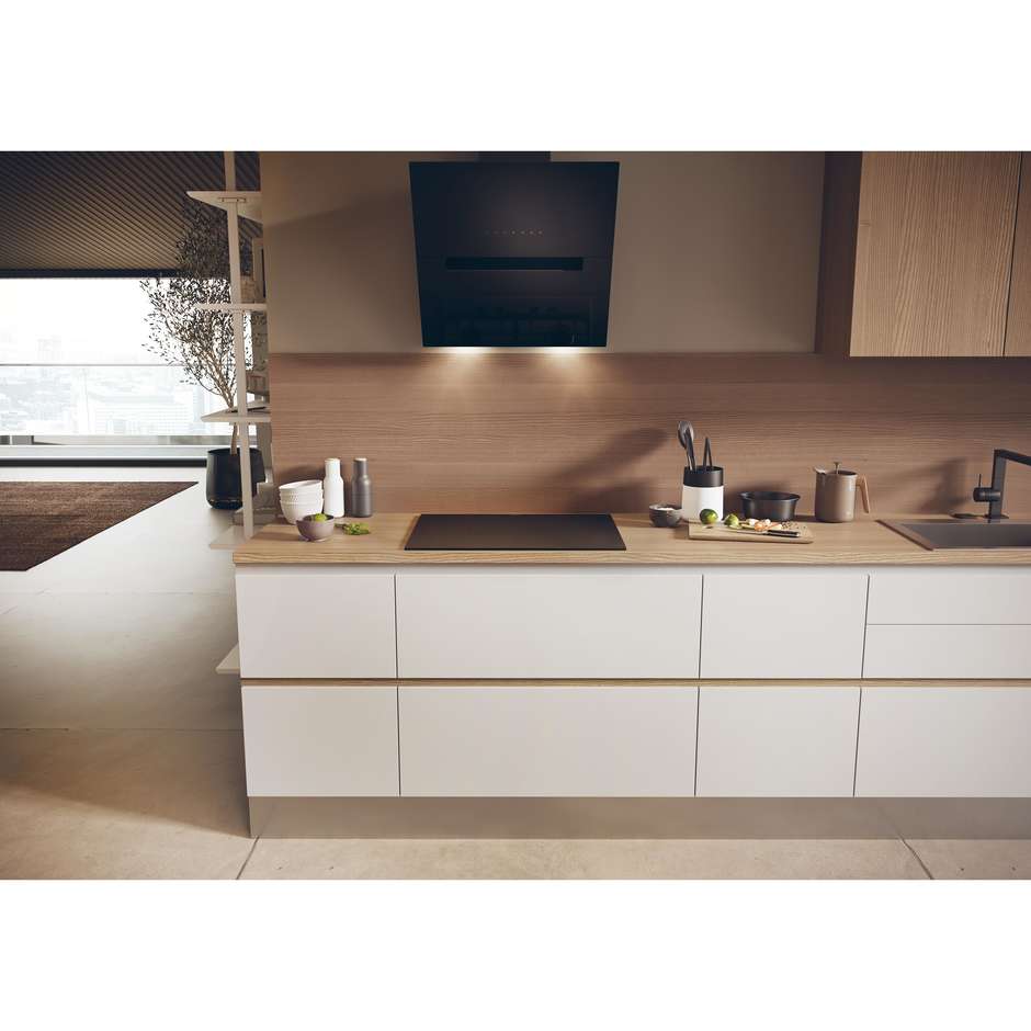 HAIER HAIFB54CIRS Piano Cottura a Induzione 65 cm 4 Zone Touch Control Nero