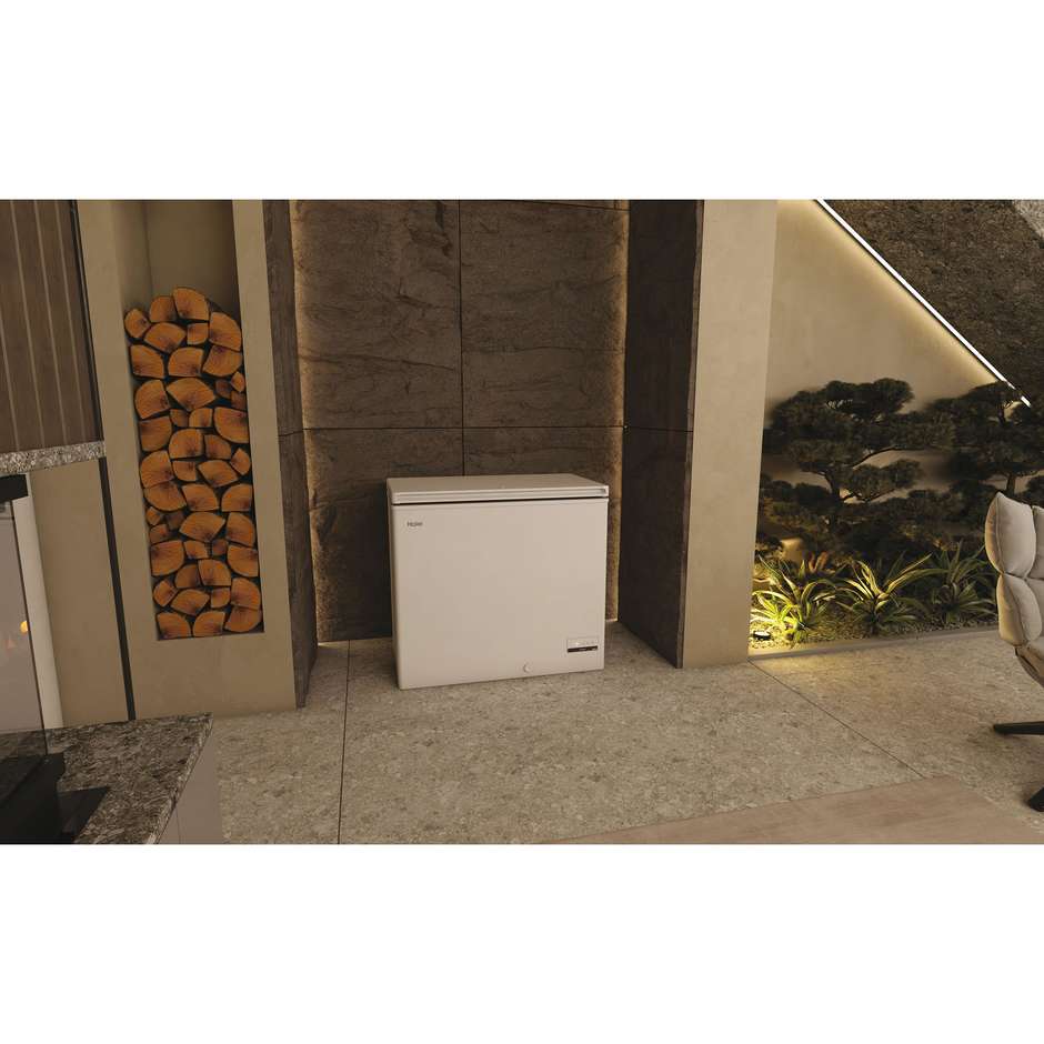 Haier HCE200D Congelatore a Pozzetto Orizzontale 196 Litri Classe D Bianco