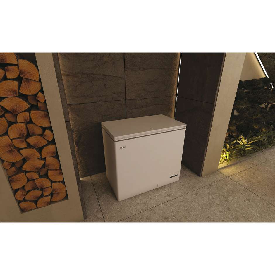 Haier HCE200D Congelatore a Pozzetto Orizzontale 196 Litri Classe D Bianco