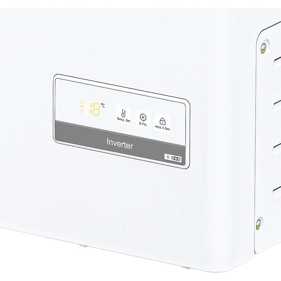 Haier HCE200D Congelatore orizzontale Capacita 196 Lt Classe D Colore Bianco