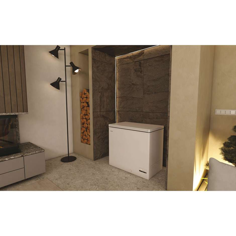 Haier HCE200D Congelatore orizzontale Capacita 196 Lt Classe D Colore Bianco