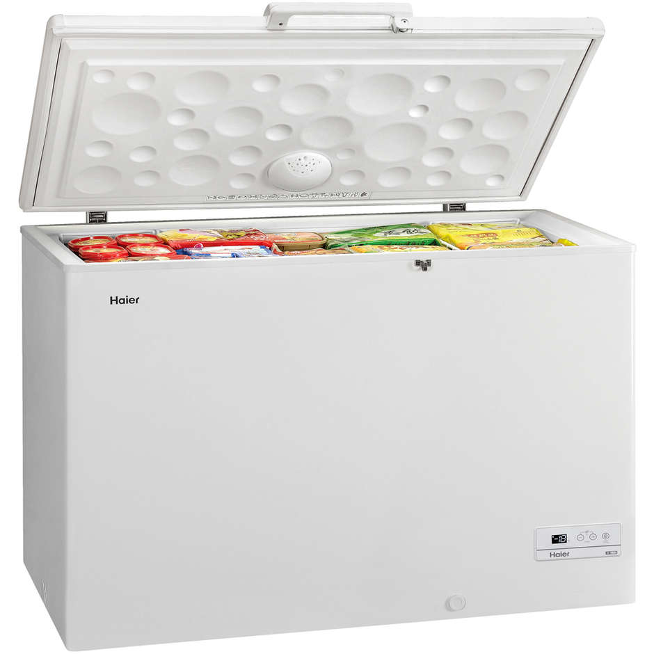Haier HCE379R congelatore orizzontale 379 litri classe A+ colore bianco