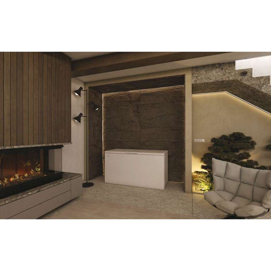 Haier HCE520E Congelatore a Pozzetto Orizzontale 508 Litri Classe E Bianco