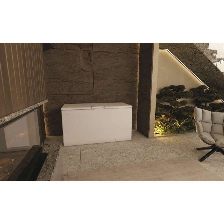 Haier HCE520E Congelatore a Pozzetto Orizzontale 508 Litri Classe E Bianco
