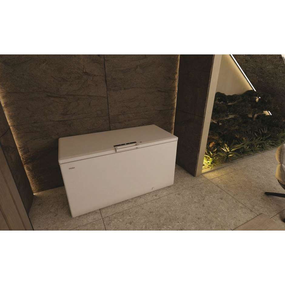 Haier HCE520E Congelatore a Pozzetto Orizzontale 508 Litri Classe E Bianco