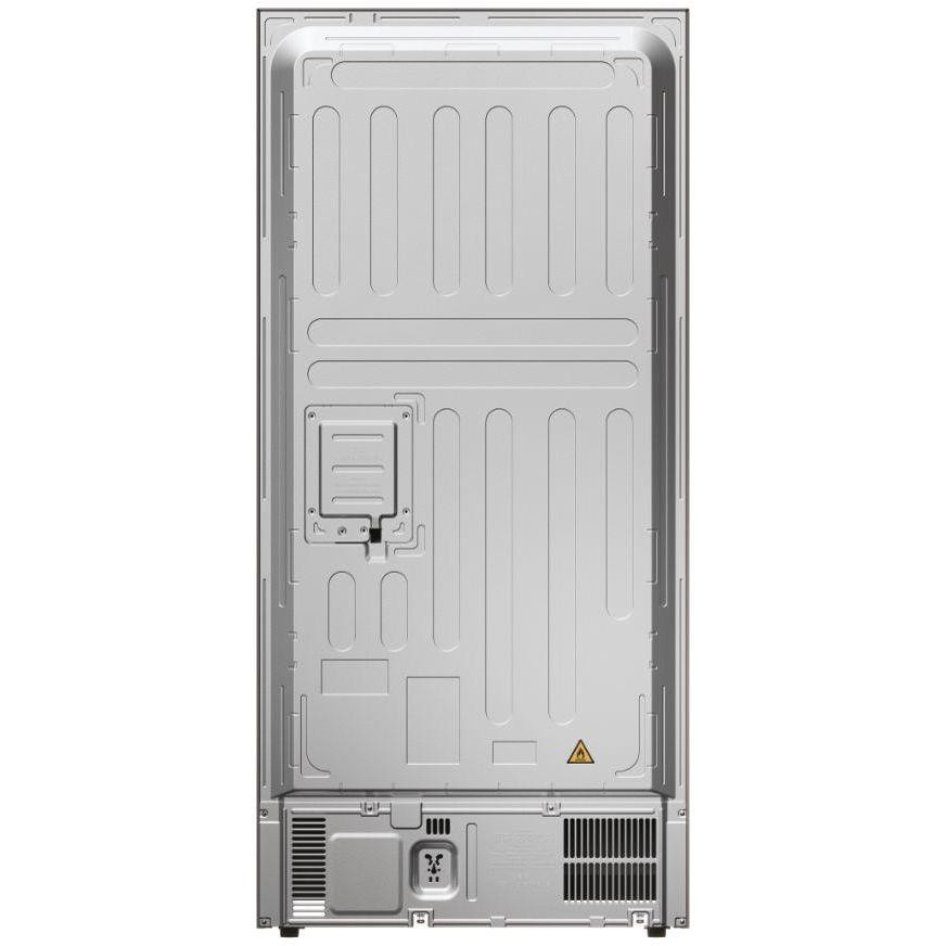 Haier HCR3818ENMM Frigorifero Side by Side Americano 467 Litri Classe E Acciaio Inox