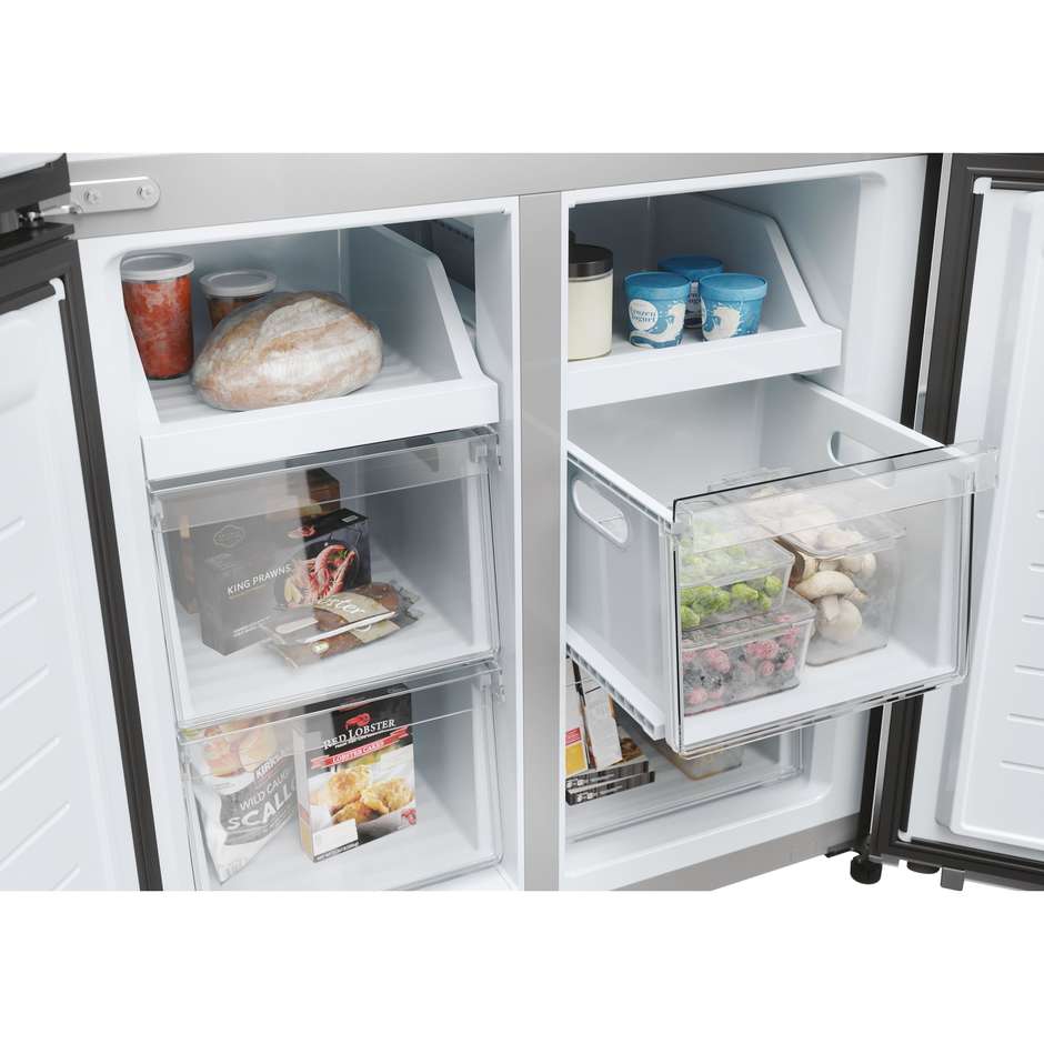 Haier HCR3818EWMM Frigorifero 4 porte Total No Frost 463 L classe E