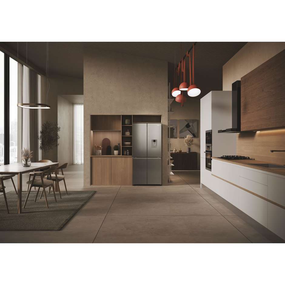 Haier HCR3818EWMM Frigorifero 4 porte Total No Frost 463 L classe E