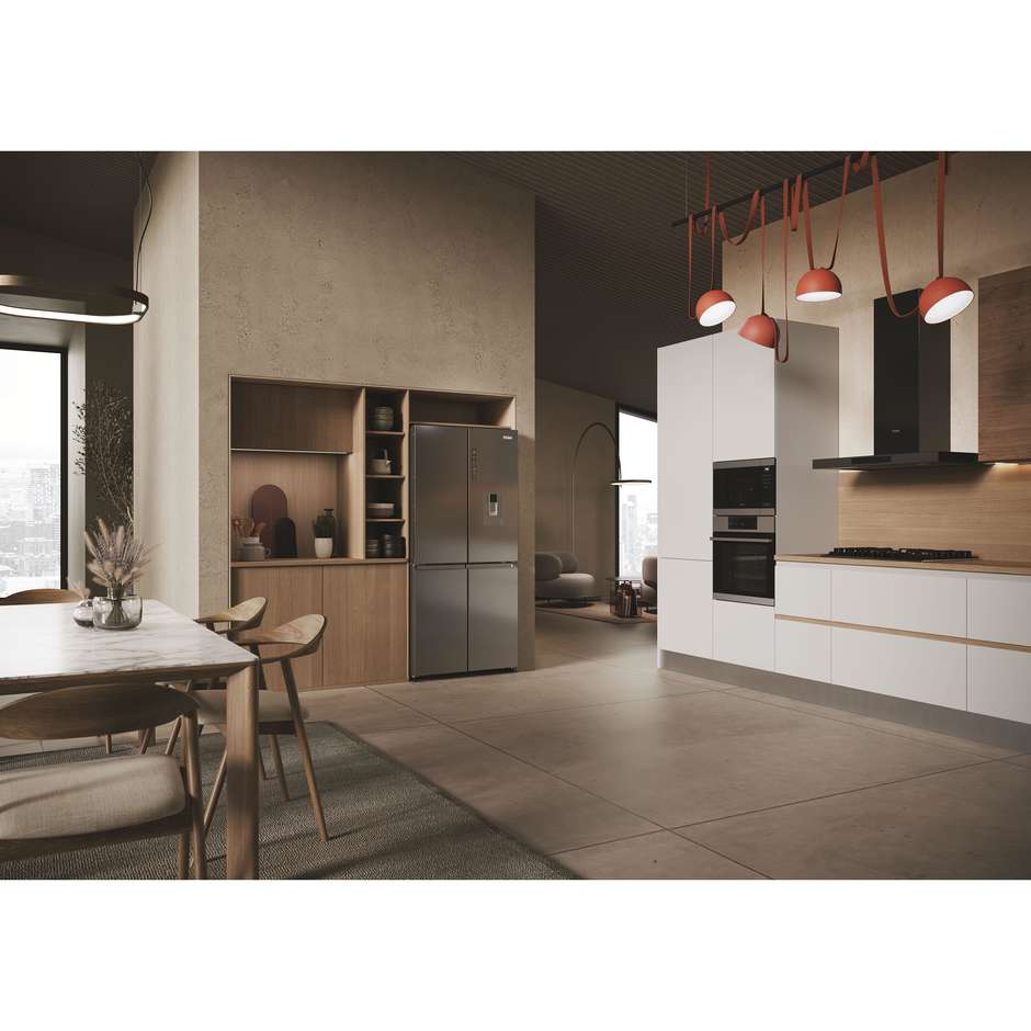 Haier HCR3818EWMM Frigorifero 4 porte Total No Frost 463 L classe E