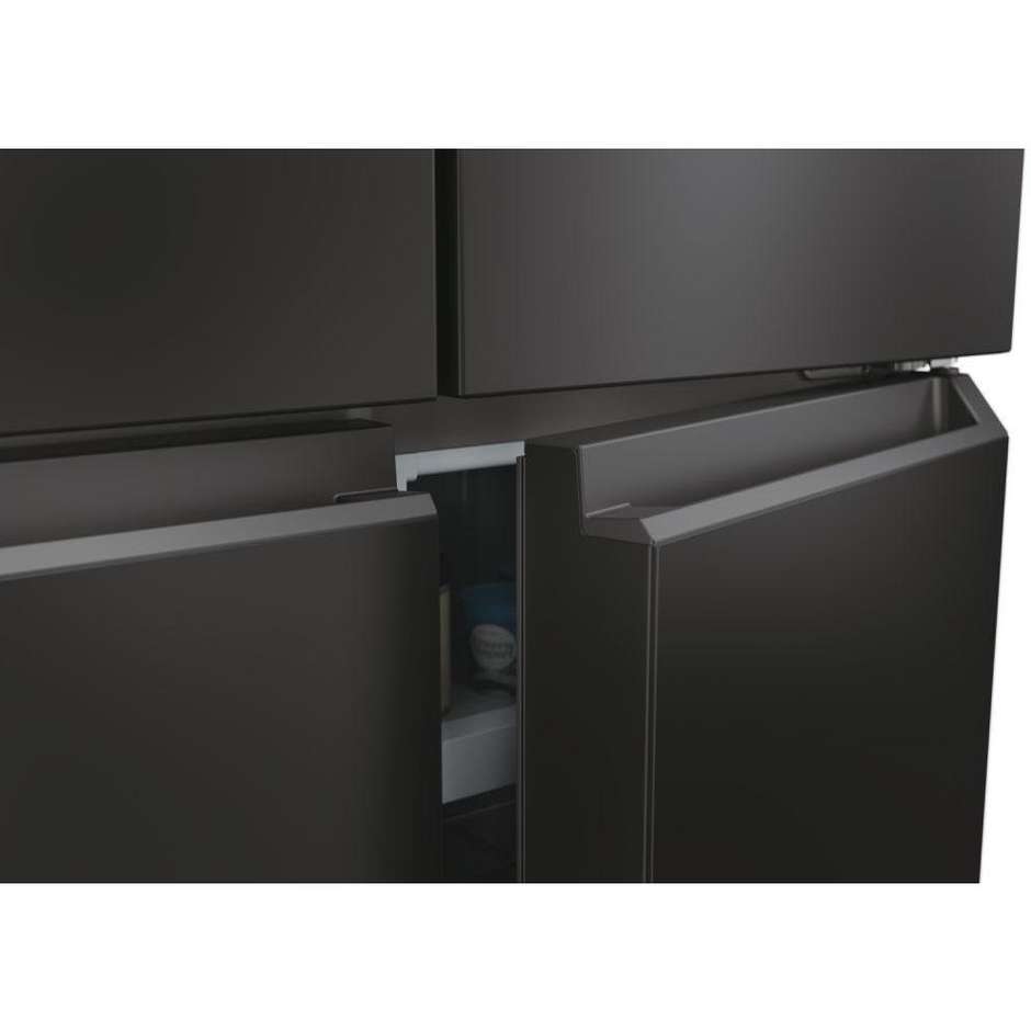 Haier HCR3818EWPT Frigorifero Side by Side Americano 463 Litri Classe E Bianco