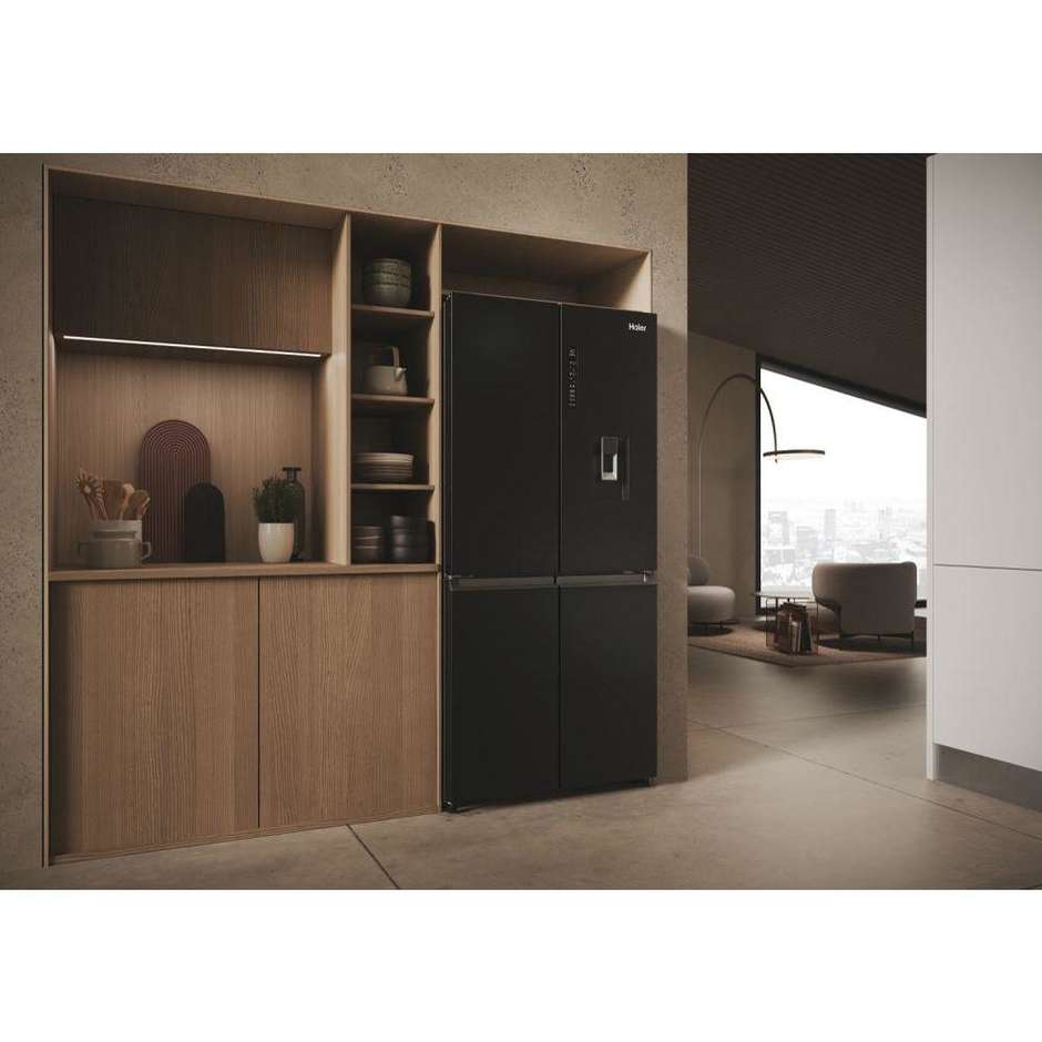 Haier HCR3818EWPT Frigorifero Side by Side Americano 463 Litri Classe E Bianco